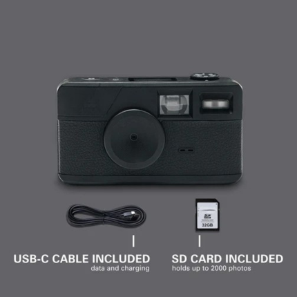 Appareil photo numérique rétro