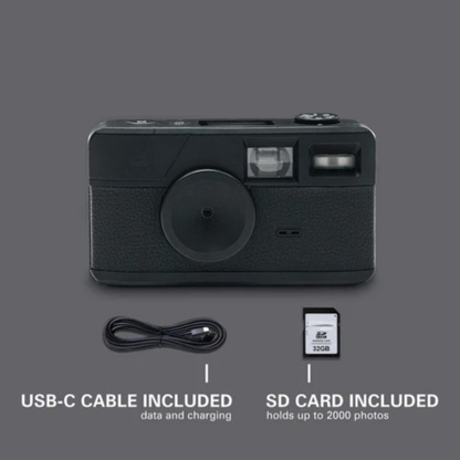 Appareil photo numérique rétro